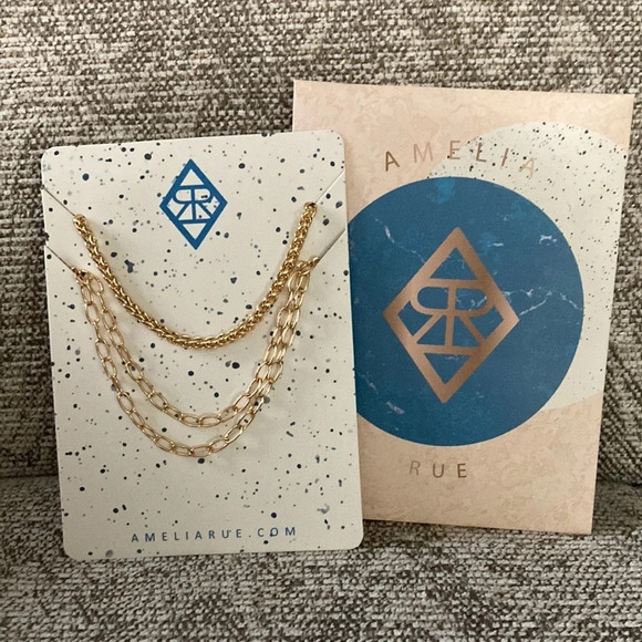 Amelia Rue Multi-Strand Layering Necklace Set - Picture 2 of 5